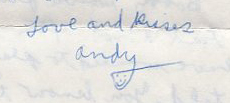 Andy's signature