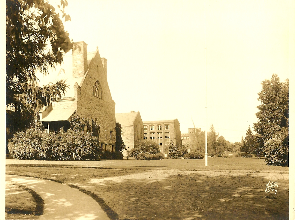 [Mary Lyon Hall, Library, and Art Building]