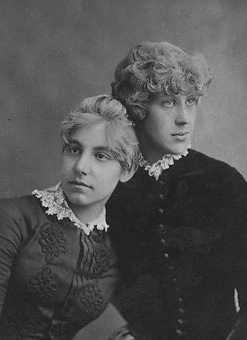 [File Photo (on left), with Alice Butler]